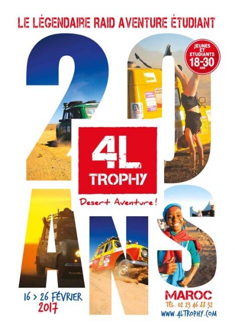 equipage 1302 au 4l trophy